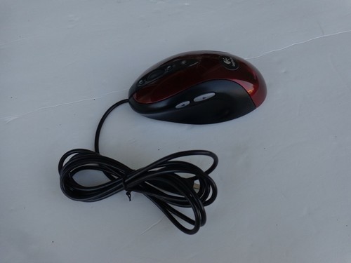 Logitech MX 510 Performance Optical Gaming Maus (rot) funktioniert gut und ist sauber - Bild 5 von 6