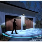 Commercial Electric Dusk Dawn Sensor Bronze Exterior Outdoor Twin Head LED Flood — photo 5