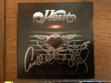 Heart Red Velvet Car signed cd signed booklet Ann and Nancy Wilson plus cd 2010