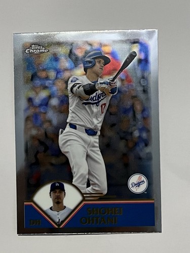 2024 Topps Chrome Lids Mitchell & Ness Shohei Ohtani #40 Dodgers SP