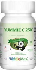 Maxi Health KiddieMax Childrens Yummie C 250 (Vitamin C) Chewable Cherry Flavor