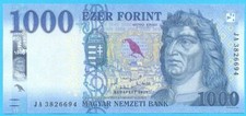 Hungary 1000 forint 2021 UNC