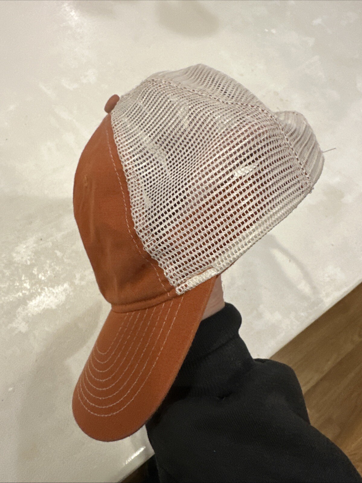 Buc-ees Hat Cap Burnt Orange Patch Embroidered Lo… - image 2