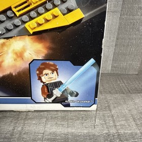 Lego 7669 Star Wars Anakins Jedi Starfighter Incomplete No Anakin Figure 60%?