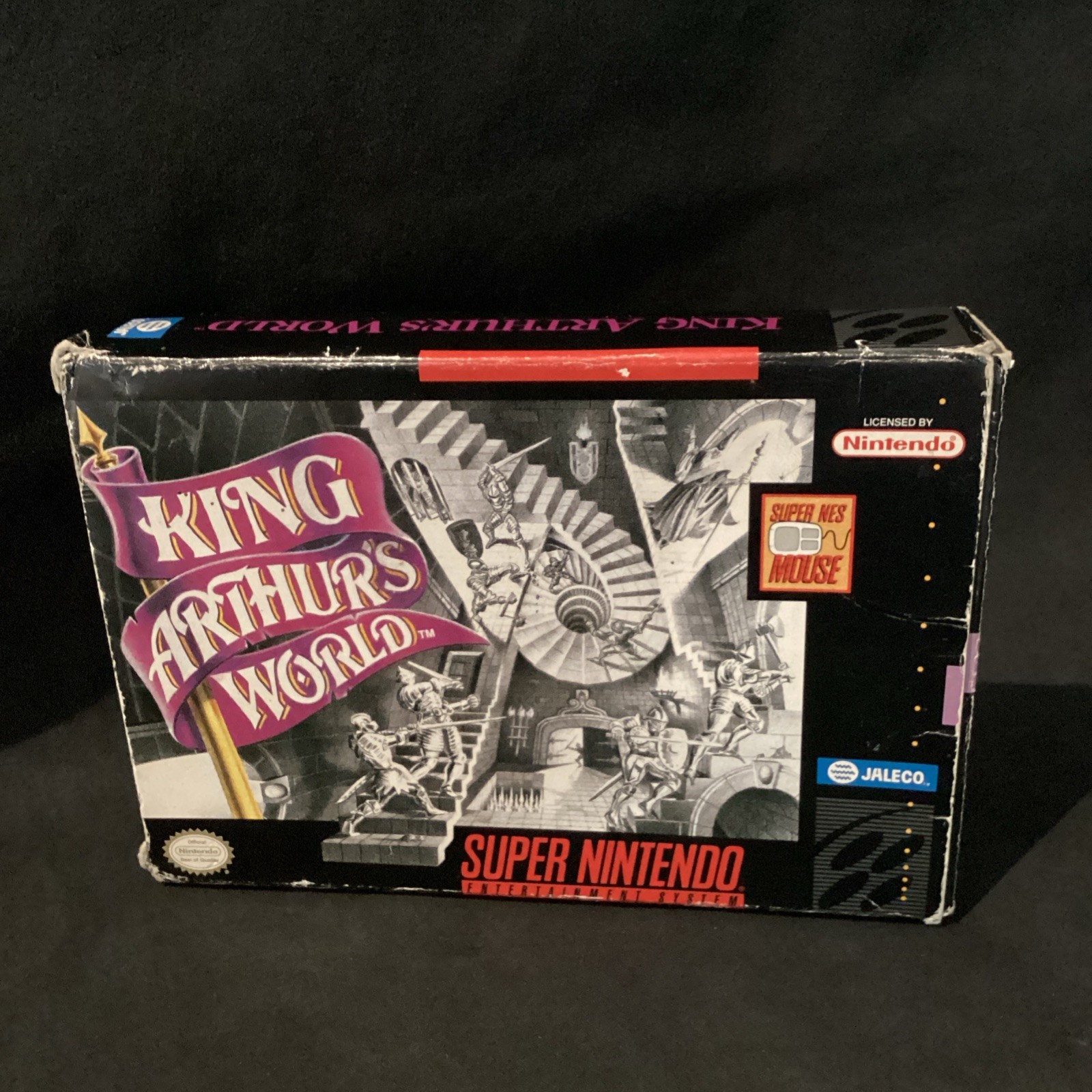 King Arthur's World SNES TESTED Complete In Box Super Nintendo Video Game