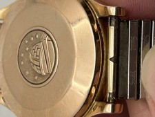 Omega Constellation Pie Pan, 18K Rose Gold Case 34mm-Rare 12