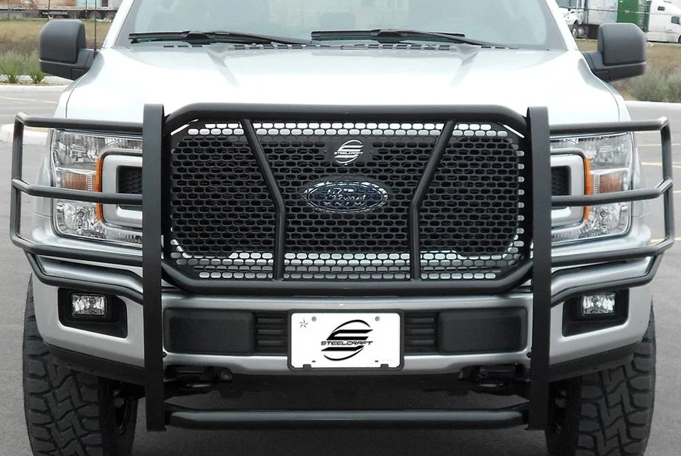 For Toyota Tundra 2007-2021 SteelCraft HD Series Black Grille Guard Foto 4 de 4