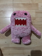 DOMO pink plush stuffed animal toy doll 9" NANCO 2011