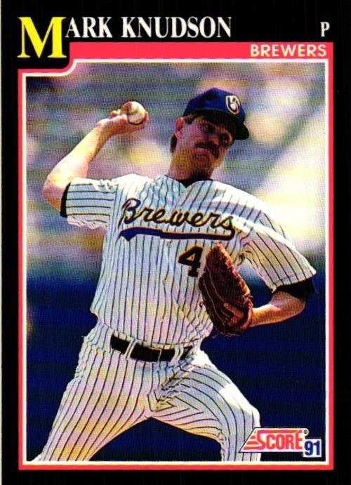 1991 Score - Mark Knudson #239