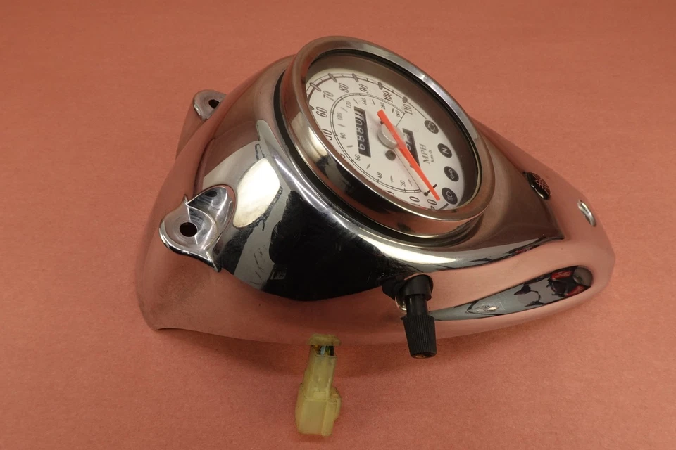 Yamaha V Star 650 XVS650 1998-2015 velocímetro calibre clásico instrumento Speedo Foto 4 de 4