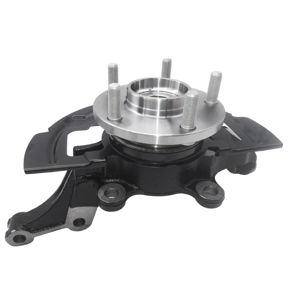 Conjunto completo de nudillo de dirección con cojinete de cubo de rueda izquierda izquierda izquierda izquierda para Nissan Altima Foto 4 de 4