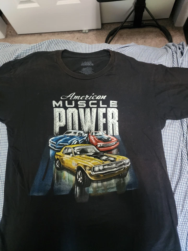 Camiseta American Muscle Power para hombre talla grande Foto 2 de 4