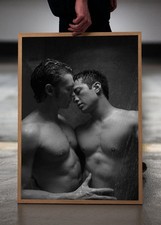 Heated Rivalry Poster, Hudson Williams x Connor Storrie Premium Satin Poster