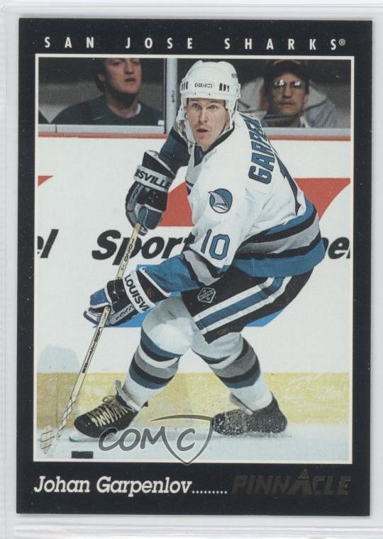 1993-94 Pinnacle Johan Garpenlov #63 0a0