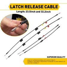 4PCS Door Latch Cable Front Left Lower Rear R...