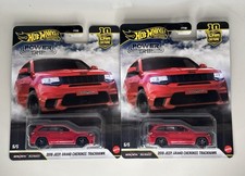 Hot Wheels 2026 Car Culture 2019 Jeep Grand Cherokee Trackhawk Power Trip Lot x2