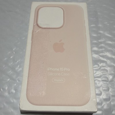 Apple Silicone Case for iPhone 15 Pro with Magsafe Light Pink MT1F3ZM/A Original