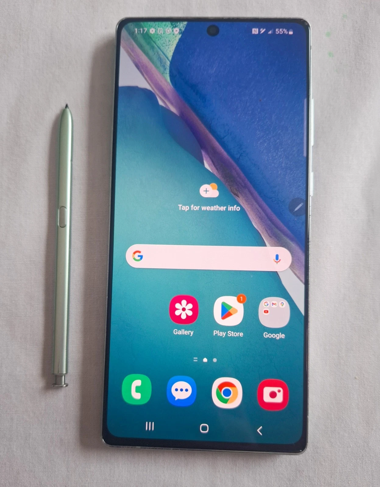 Samsung Galaxy Note 20 5G SM-N981B/DS 256GB 8GB Dual SIM FACTORY