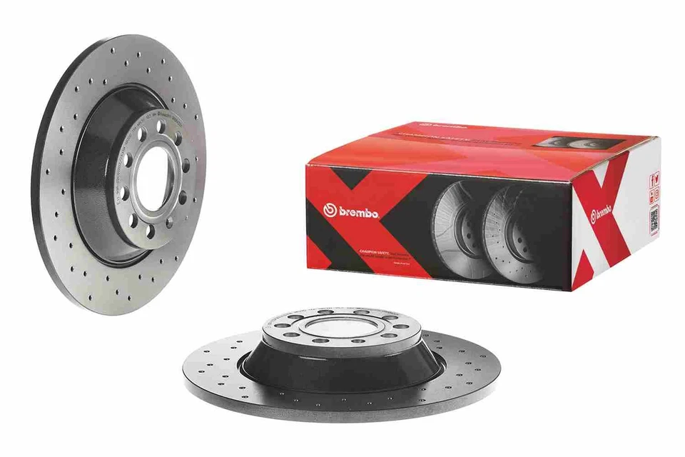 2x BRAKE DISC 08.8843.2X FOR AUDI A6/S6 BPJ/BYK 2.0L CAHB/CAHA/BVG/BRF 2.0L A6 - Image 3 of 4