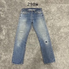 True Vintage 70  s USA Levi  s 501 Single Stitch Redline Selvedge 6 Jeans 34x32