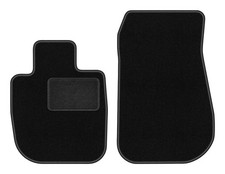 Velours-Fu�matten vorne f�r BMW Z4 G29 2019-2022 2tlg Schwarz LUX mit BMW Clips