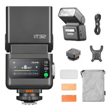US Godox IT32 TTL Camera Flash with X5S 2.4G Wireless Flash Trigger Kit for Sony