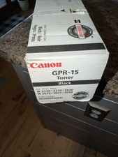 Genuine Canon GPR-15 Black Toner Cartridge, 9629A003, OEM