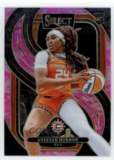 2025 Select WNBA Premier Level Pink Camo Prizm Aneesah Morrow Rookie RC 1jb0