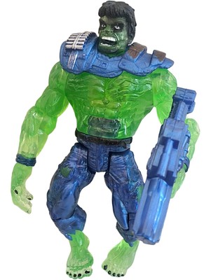 Marvel Incredible Hulk Figure 7  Mexican Bootleg Mexico Toy New Rare Figure