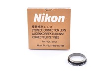 Nikon 0.5 D Eyepiece Correction Lens Diopter for FA FE2 FM2 FE 19mm Thread Box