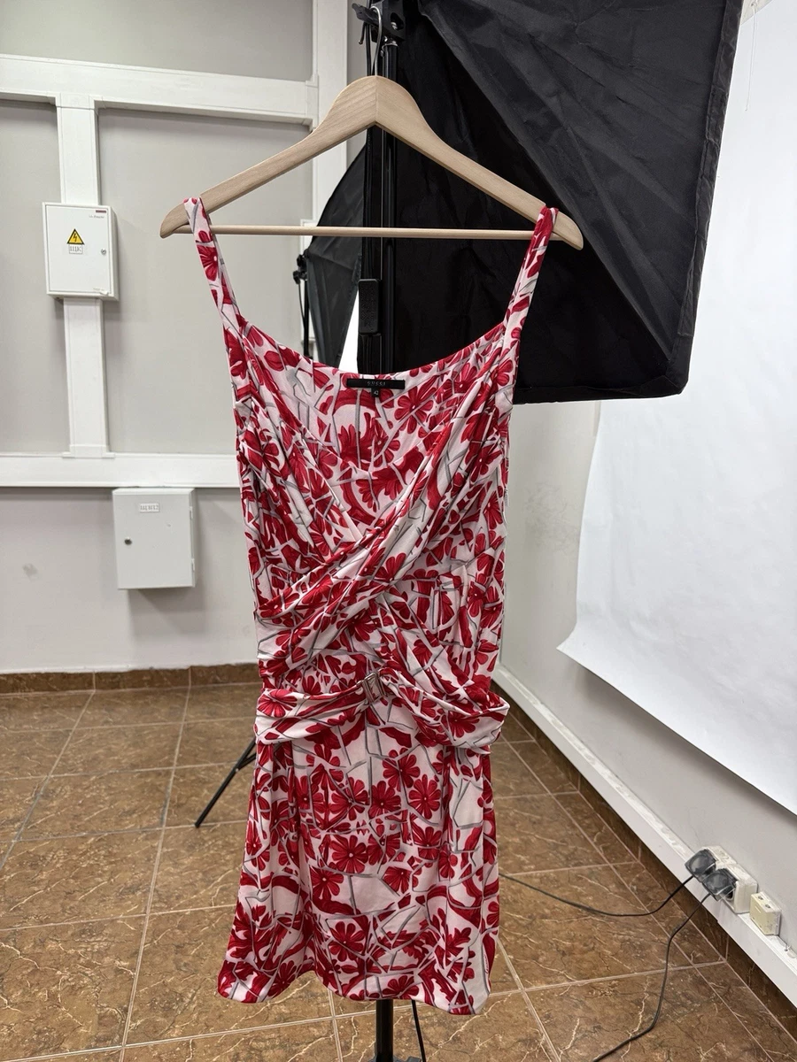 🇮🇹 Vintage Gucci Tom Ford Floral Silk Dress Flower Archive Size