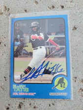 Elijah Tatis Signed 2022 Heritage Minors Baseball Card #165 Whitesox Blue /99