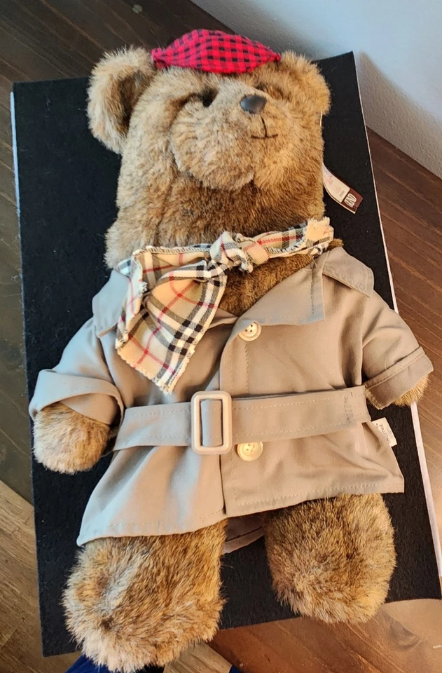 复古! GUND The Last Elegant Bear Dennis Kyte Abiner 冰沙 带原装标签  — 第 2/4 张图片