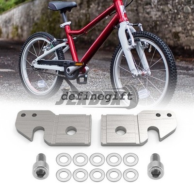 Adapter Stütze Befestigung Seiten Stützräder für Kinderfahrrad woom 2 woom 3 DE