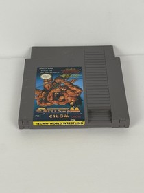Tecmo World Wrestling Nintendo Entertainment System NES Juego Probado Funcionando