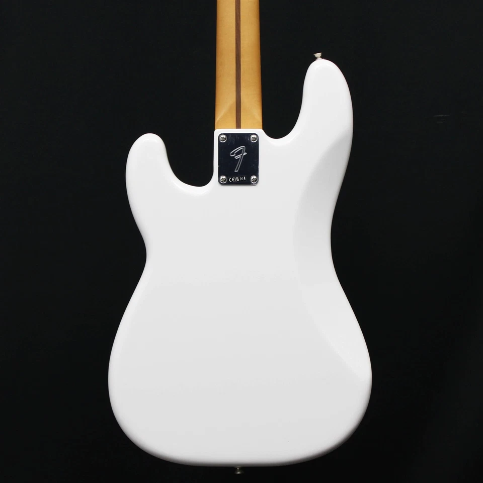 Bajo de precisión Fender Player II, diapasón de palisandro, blanco polar Foto 2 de 4