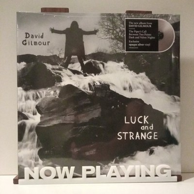 David Gilmour Luck and Strange Vinyl LP 2024 Silver Opaque Limited Edition NEW