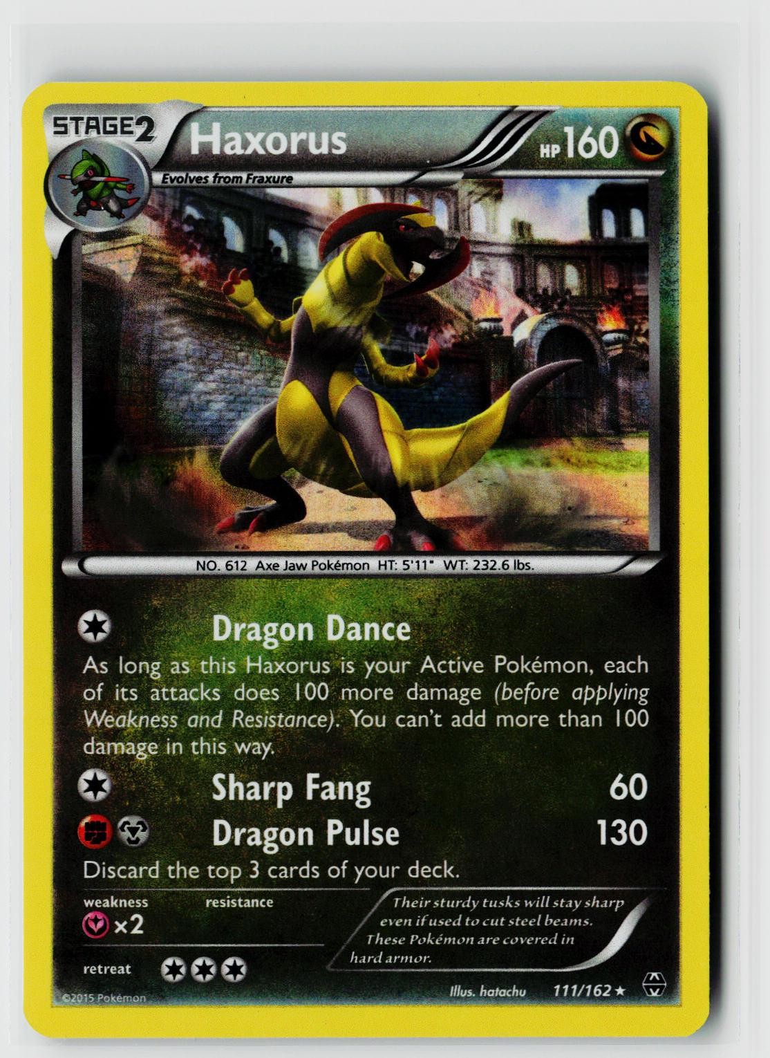 Pokemon XY - BREAKthrough #111/162 Haxorus