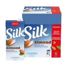 Shelf-Stable Almond Milk, Original, Dairy-Free, Vegan, Non-GMO Project Verifi...