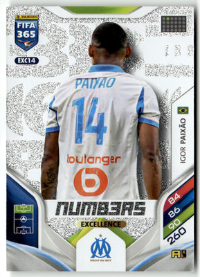 Panini Adrenalyn XL FIFA 365 2026 No. EXC14 Igor Paixao Numbers Excellence