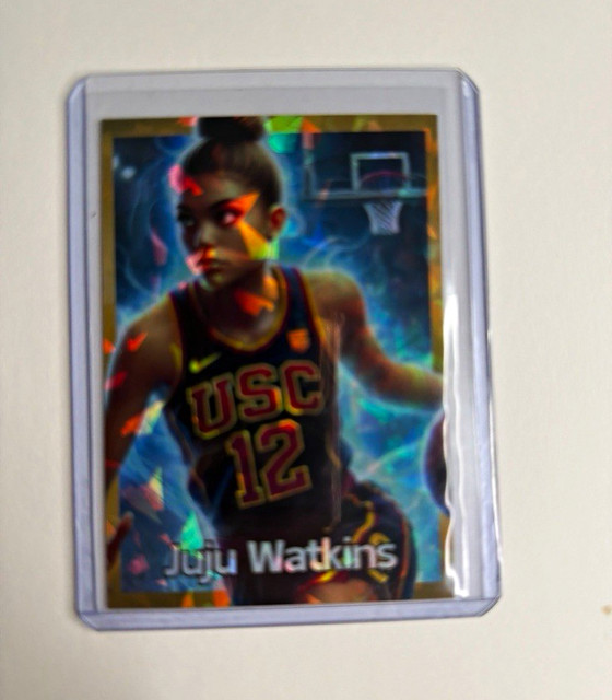 JuJu Watkins Limited Edition Basketball Sports Trading Card USC Trojans