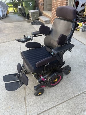 Permobil M3 Corpus Power Wheelchair Tilt, Recline, Legs Lift Vertical lift and  