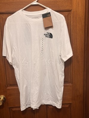 The North Face White Short-Sleeve Logo Tee Sz L