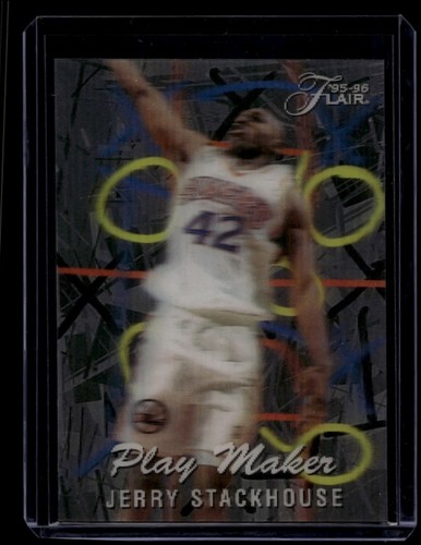 Jerry Stackhouse #9 1995 Flair Play Makers card
