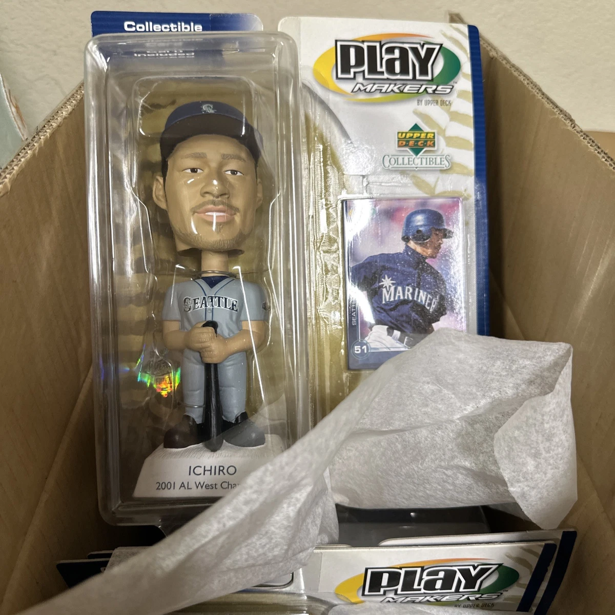 Upper Deck Ichiro ボブルヘッド 2001 MLB Upper Deck Ichiro Suzuki