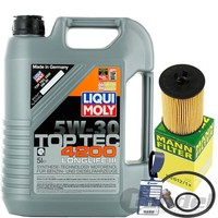 Mann-Filter ÖLfilter+Liqui Moly 5W30 ÖL FüR Mercedes A Klasse W169 B Klasse W245