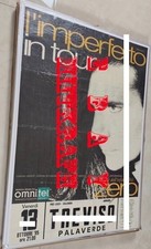 RENATO ZERO – 1994 POSTER IMPERFETTO IN TOUR TREVISO – 70 x 100 – BUONO STATO