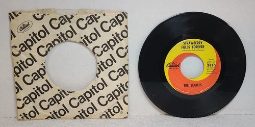 The Beatles 45rpm Strawberry Fields Forever/Penny Lane Capitol 5810