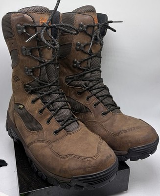 Cabela's by Meindl Pflege II Hunting Boots Gore-Tex Brown Leather Size 11