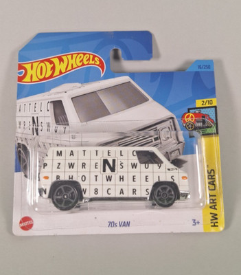  Hot Wheels 70s Van HW Art Cars 2023 Lasche defekt Ader Knick